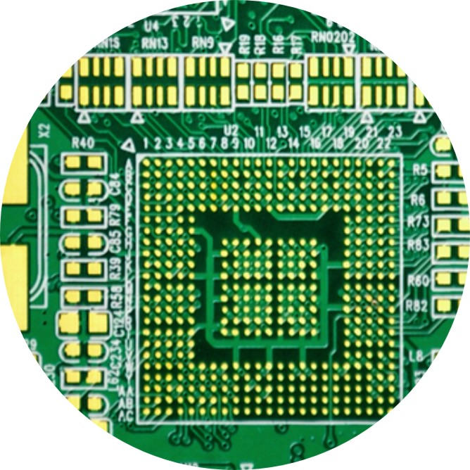 8 Layers Blind hole Gold PCB
